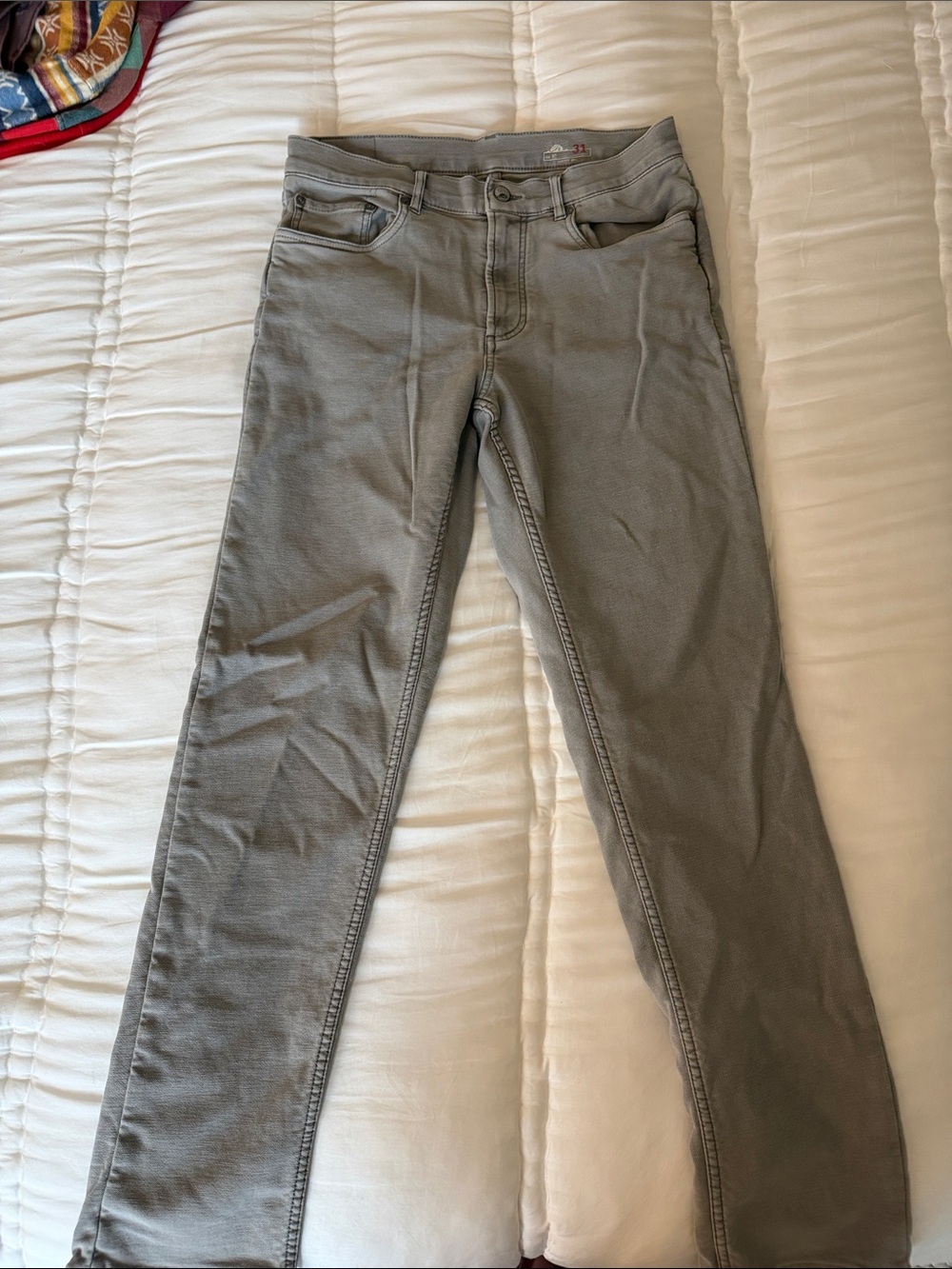 Faherty Stretch Terry 5-Pocket Pant